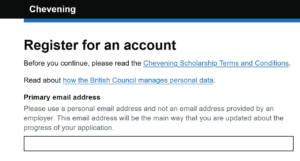 chevening scholarship